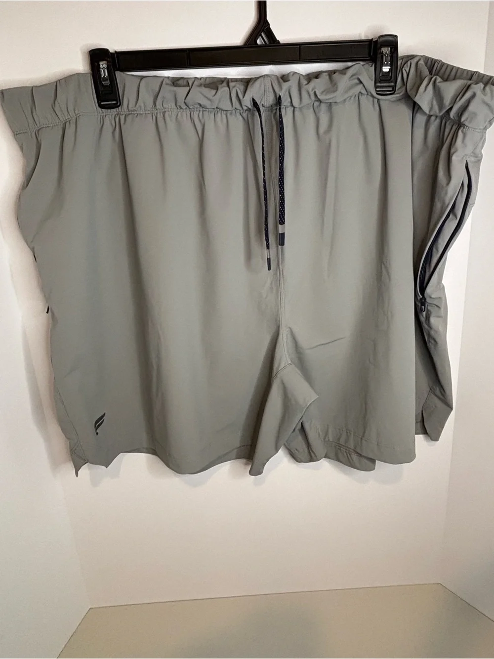 3-Pack Bundle Men's Big & Tall Shorts — Gray, Navy & Black
